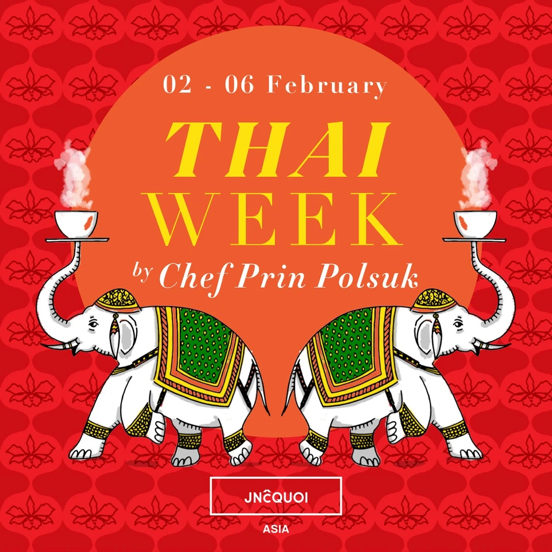 Semana Tailandesa com Chef Prin Polsuk @ JNcQUOI Asia