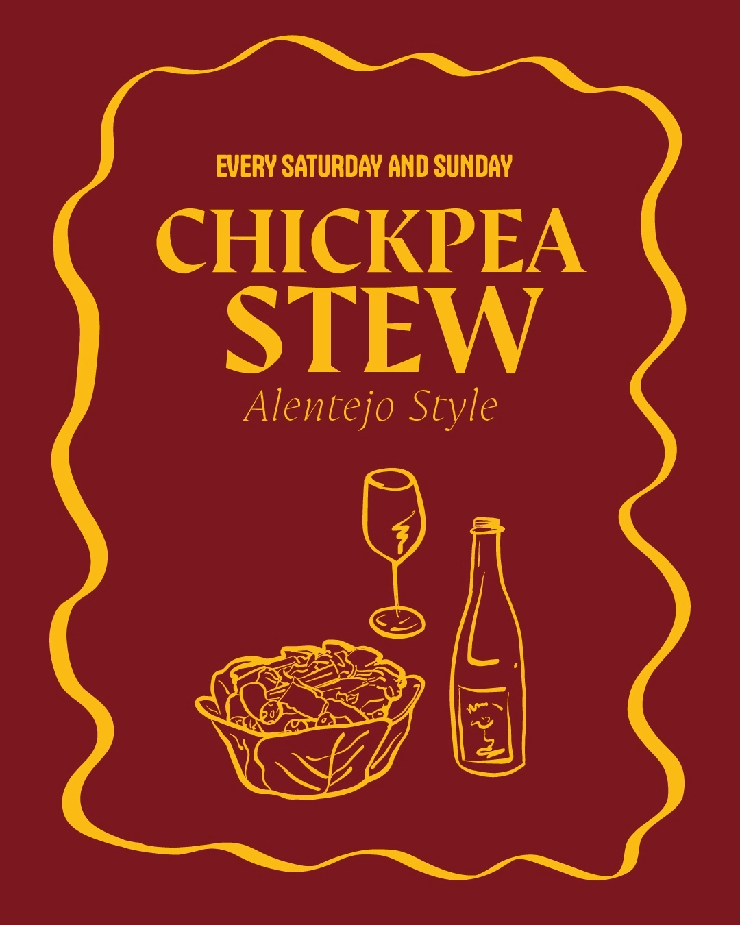 Chickpea Stew | JNcQUOI Deli Comporta