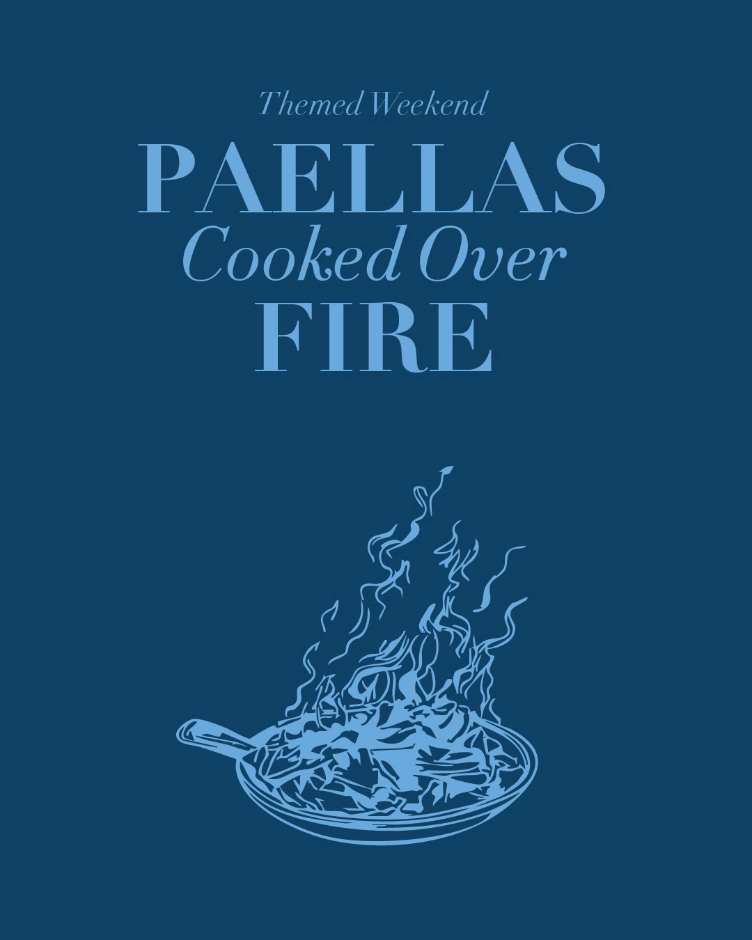 Paella Cooking Over Fire at JNcQUOI Beach Club