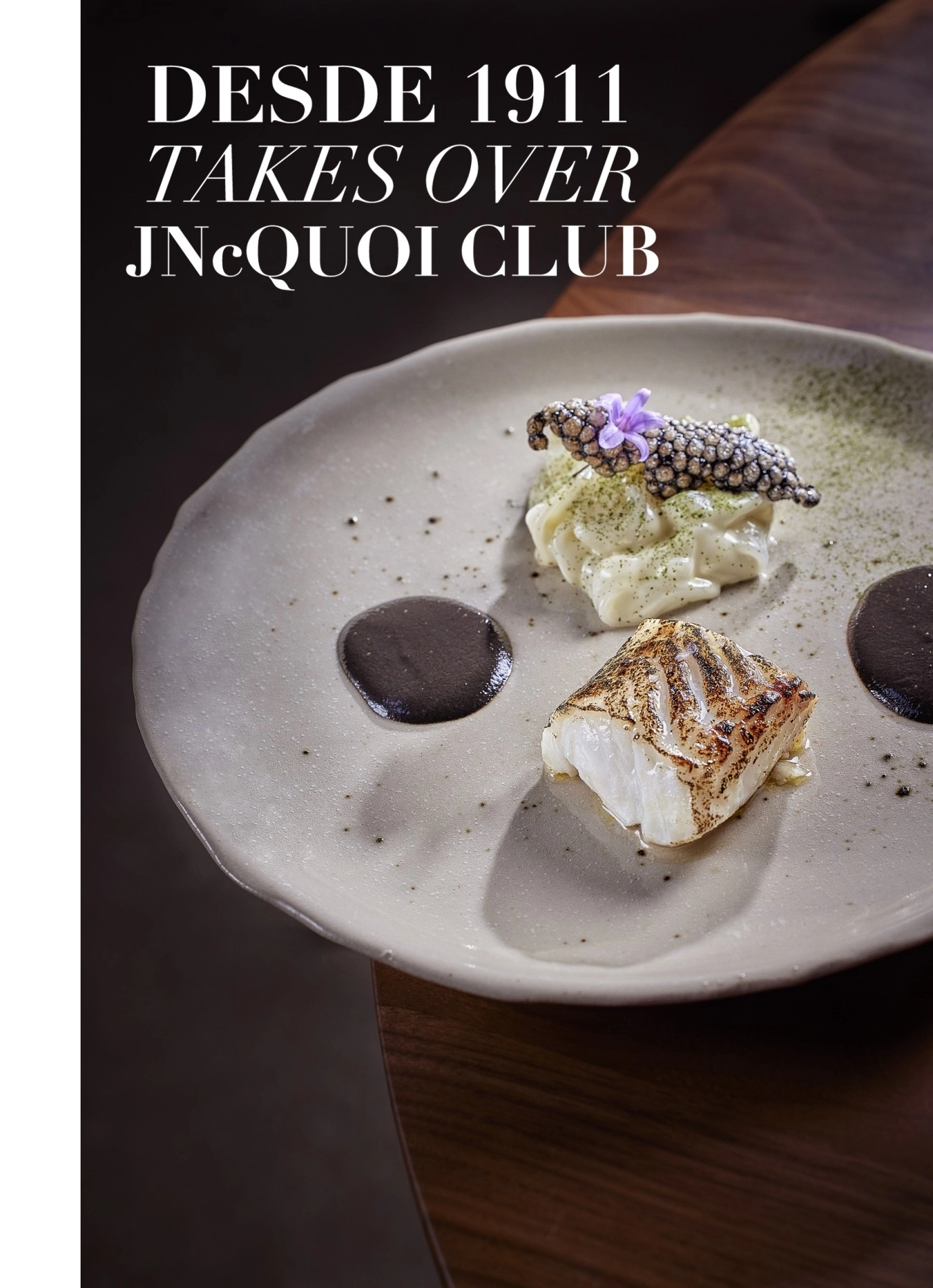 Pop-up dinner &quot;Desde 1911&quot;