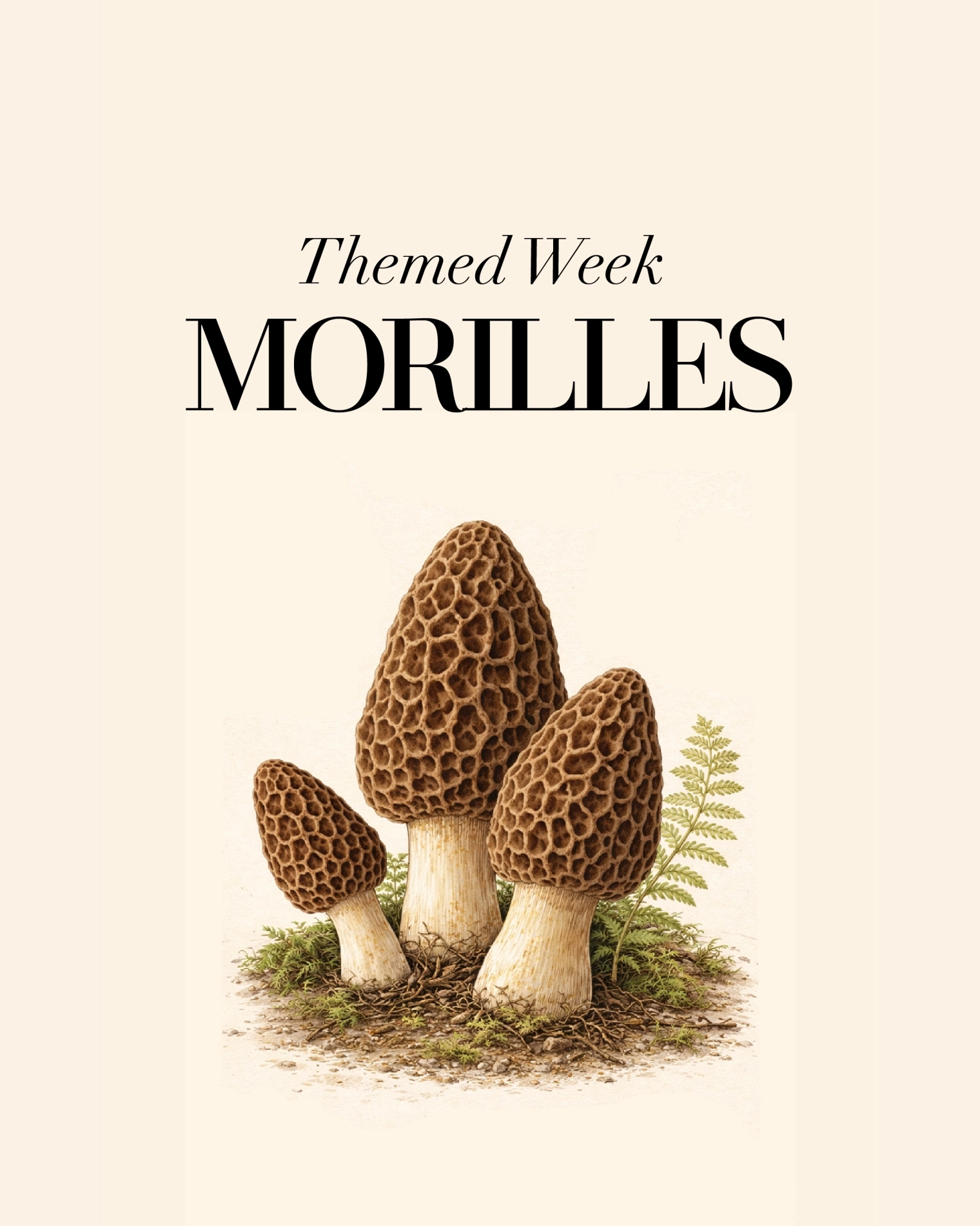 Themed Week Morels | JNcQUOI Avenida