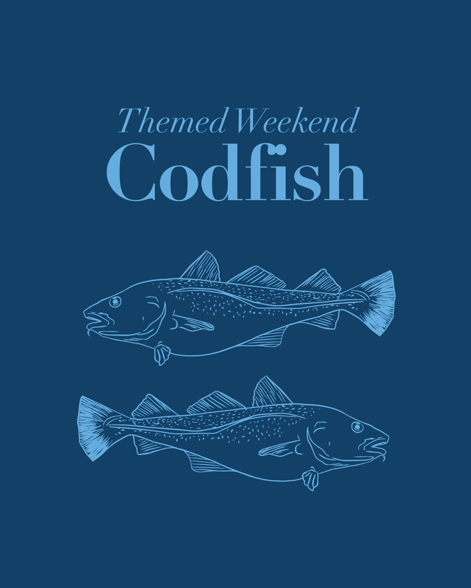 Codfish Weekend at JNcQUOI Beach Club