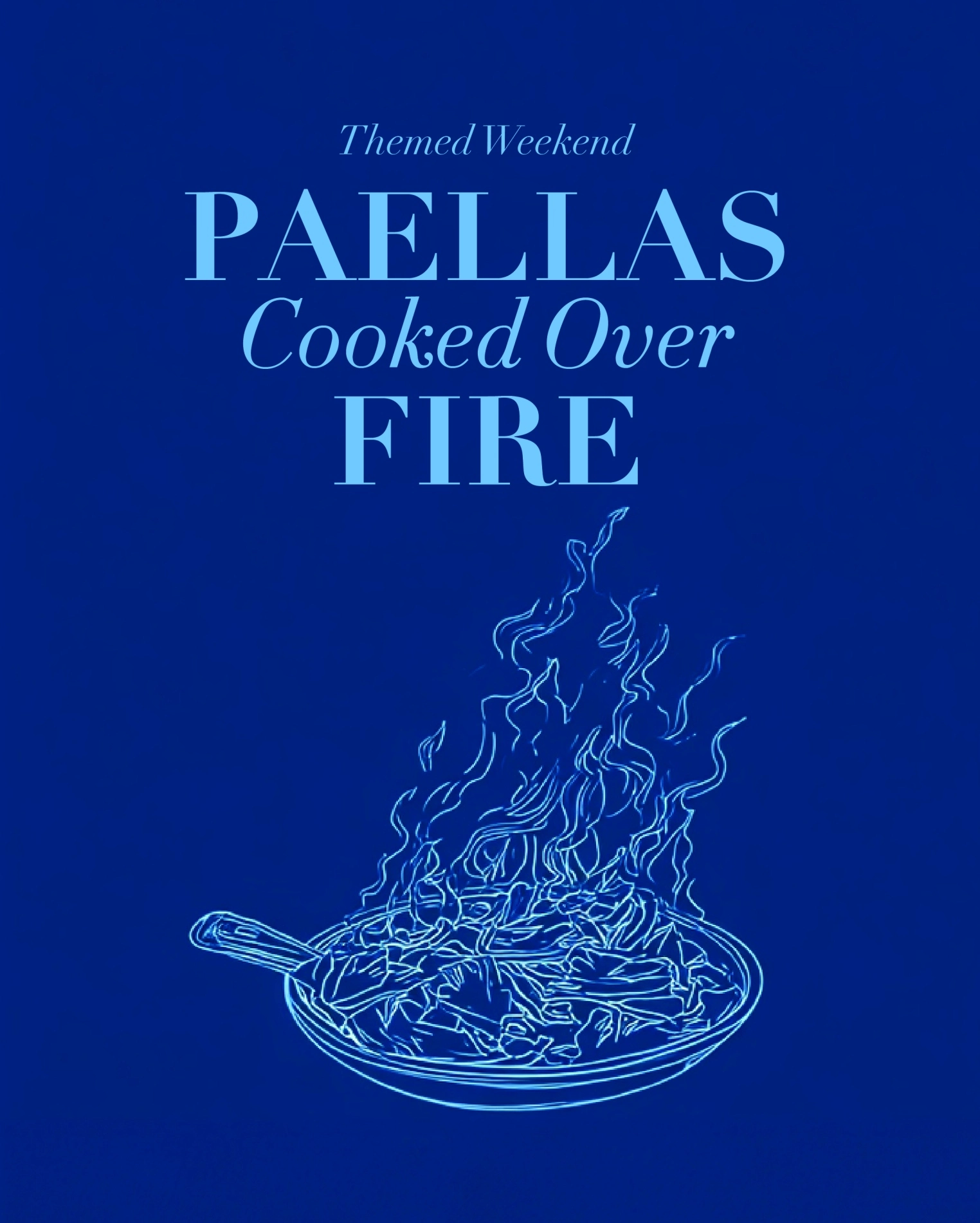 Paella Cooking Over Fire at JNcQUOI Beach Club