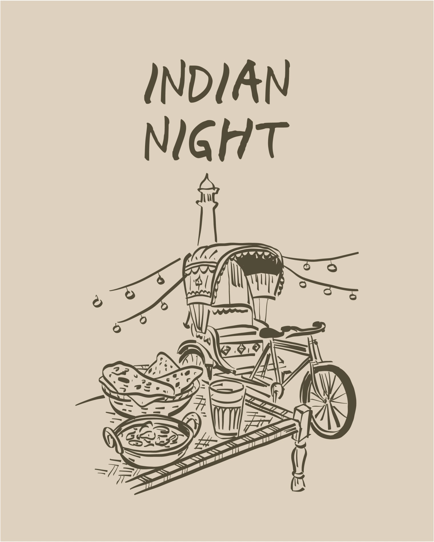 Themed Dinner Indian Night