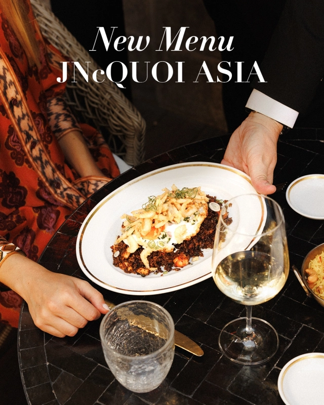 New Menu at JNcQUOI Asia