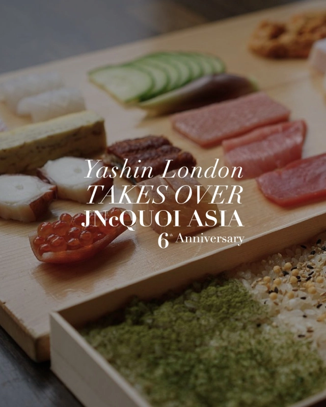 Yashin London Takes Over JNcQUOI Asia