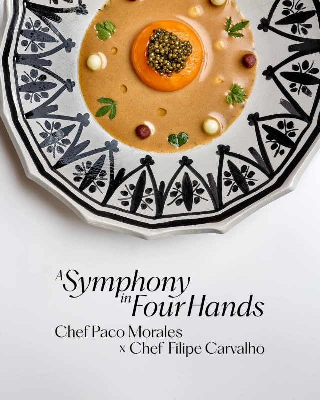 A Symphony in Four Hands at JNcQUOI Table
