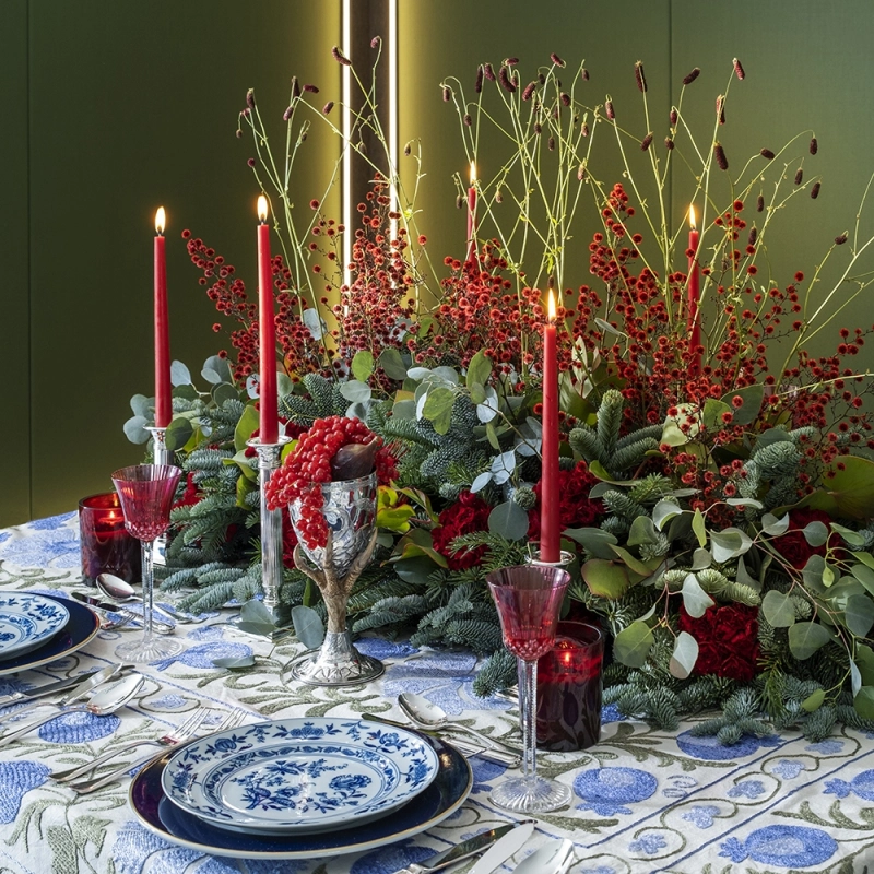 Workshop Christmas table by BLOOM