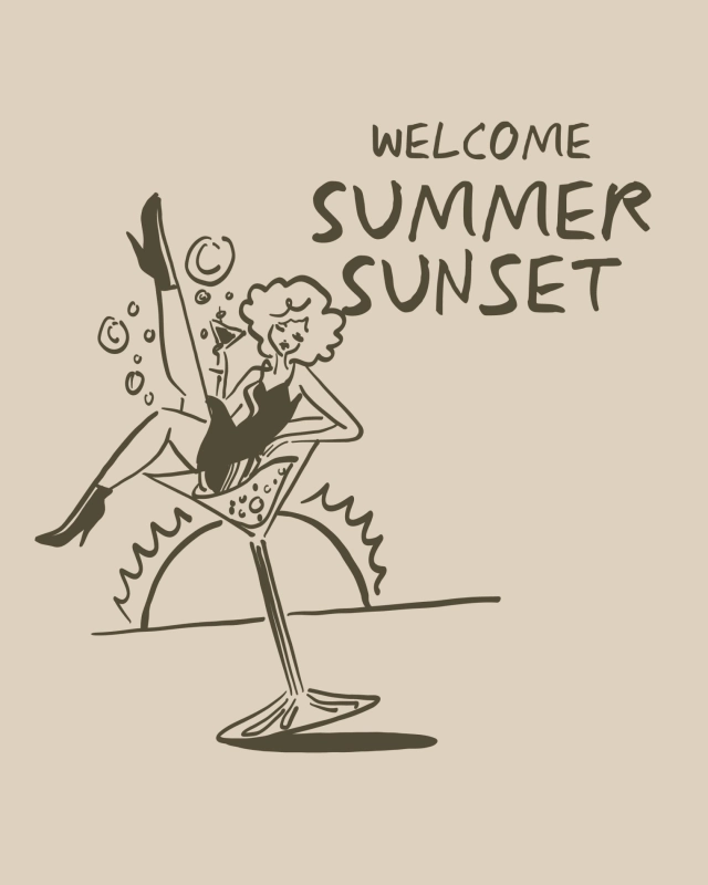 WELCOME SUMMER SUNSET- COCKTAIL & MUSIC