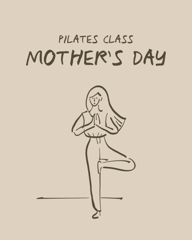 Aula de Pilates - Dia da Mãe