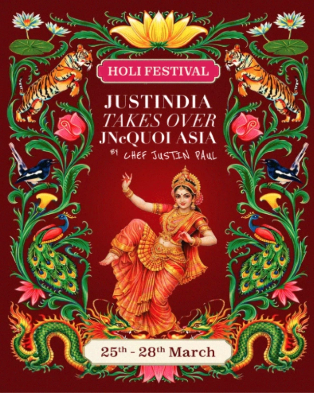 Justindia by Chef Justin Paul Takes Over JNcQUOI Asia